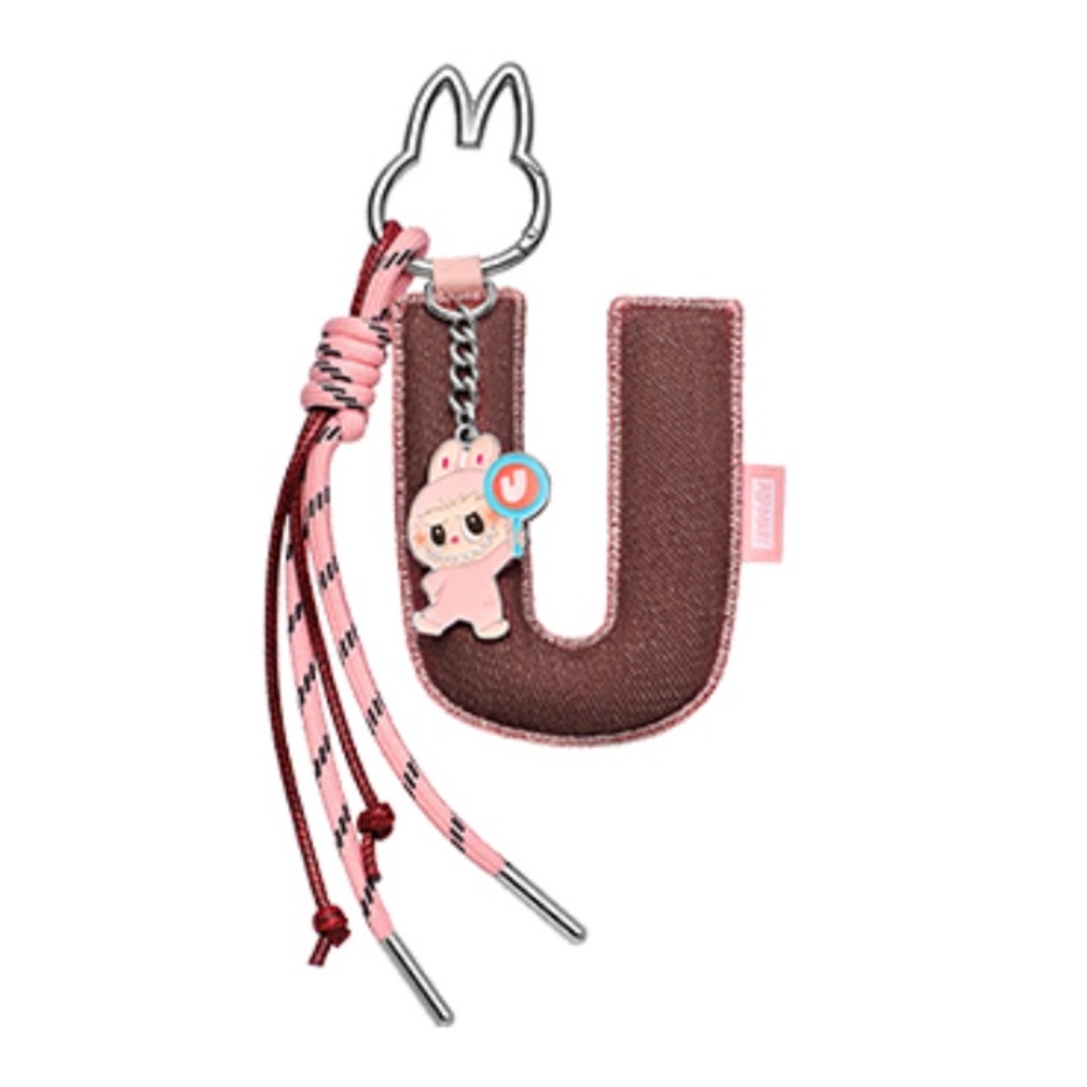 LETTER U - Authentic Pop Mart Pin For Love Letter Pendant, Confirmed Blind Box